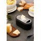 Râpe à Fromage Parmesan avec Boite de Récupération et Couvercle Anthracite - Microplane