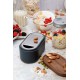 Râpe à Fromage Parmesan avec Boite de Récupération et Couvercle Anthracite - Microplane