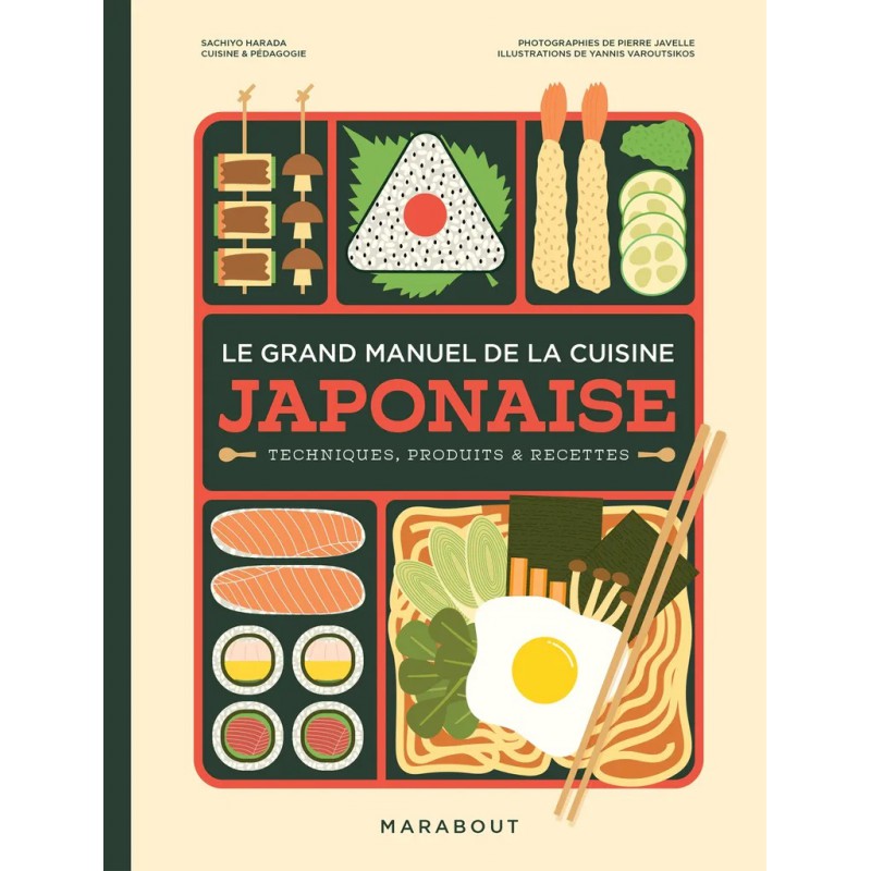 Le Grand Manuel de la Cuisine Japonaise - Marabout