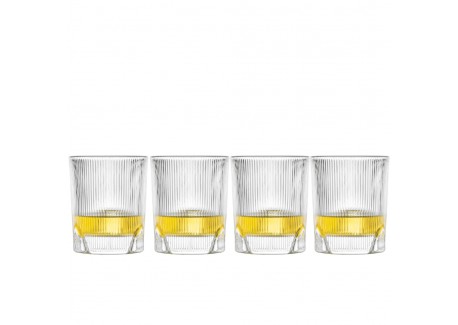 Fave Verre à Whisky Strié 60 (4 pcs) - Zwiesel Glas