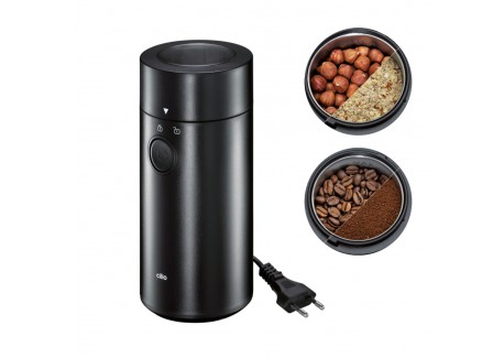 Excelsa Moulin à Café Epices Fruits Secs et Sucre Electrique Noir 19 cm  - Cilio