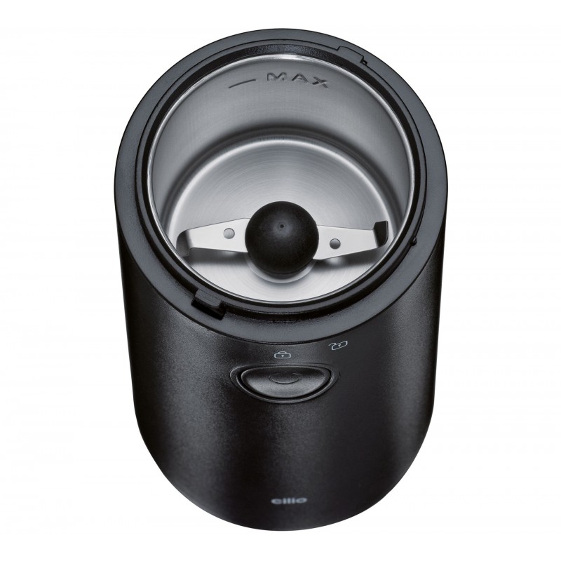 Excelsa Moulin à Café Epices Fruits Secs et Sucre Electrique Noir 19 cm  - Cilio