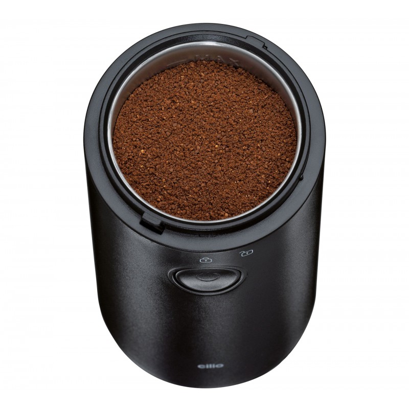 Excelsa Moulin à Café Epices Fruits Secs et Sucre Electrique Noir 19 cm  - Cilio