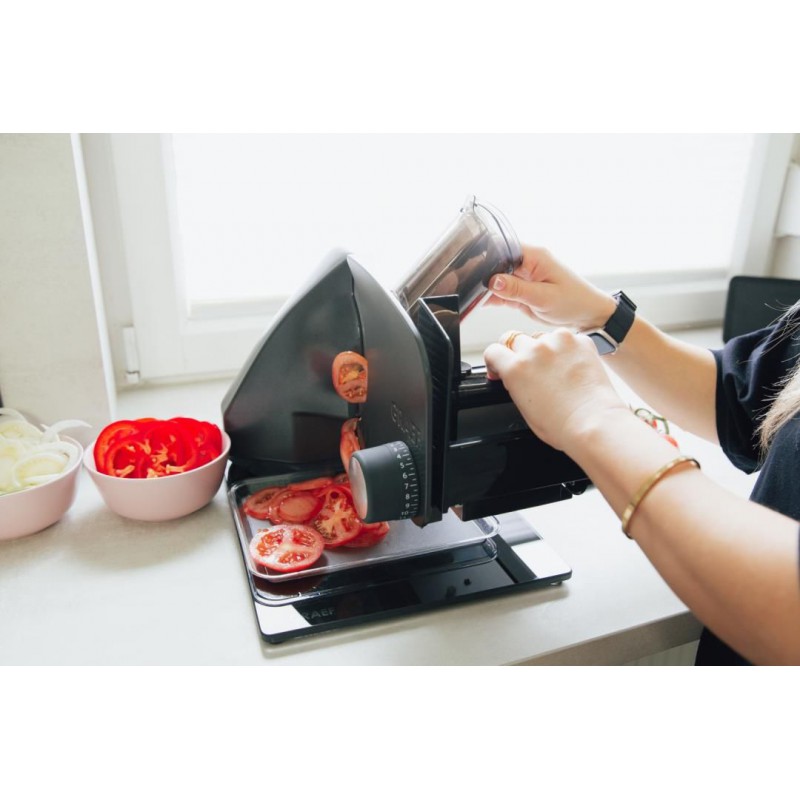 Master M95 Trancheuse Électrique Suspendue et Inclinable avec Lame Inox  - Graef