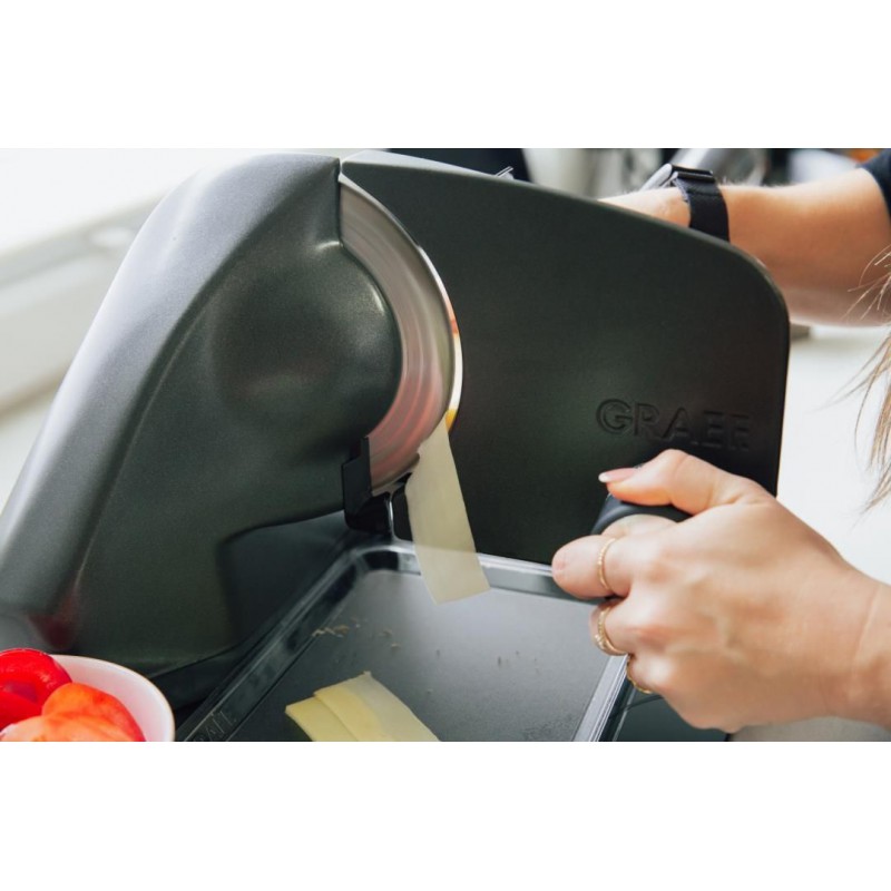 Master M95 Hangende en Kantelbare Elektrische Snijmachine met RVS Mes - Graef