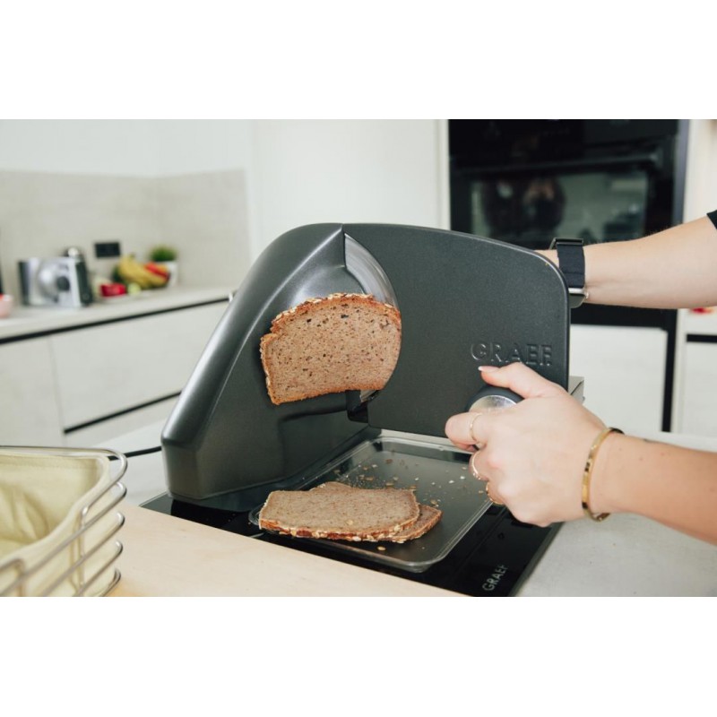 Master M95 Trancheuse Électrique Suspendue et Inclinable avec Lame Inox  - Graef