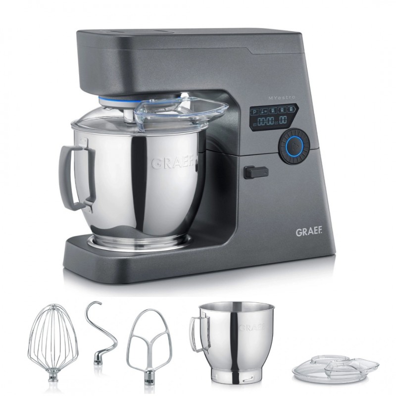 KM7016 MYestro Staande Mixer 7L Antracietgrijs - Graef