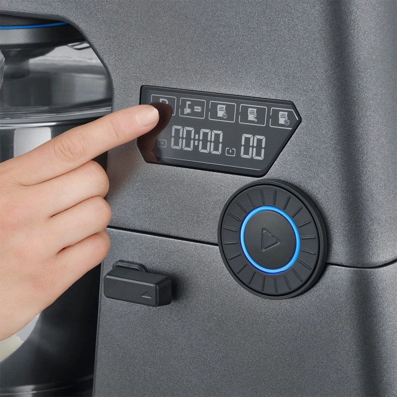 KM7016 MYestro Robot Patissier Sur Socle 7L Gris Anthracite  - Graef