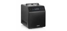 IM706 Turbine à glace et Yaourtière 2-en-1 avec Cuve Inox 2L Noir Mat