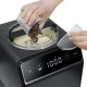 IM706 2-in-1 ijs- en Yoghurtmaker met 2 liter RVS Kom Matzwart - Graef