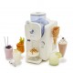 Frost Turbine à Glace Italienne Milkshake Sorbet Granité 1,8L Blanc Crème - Greenpan