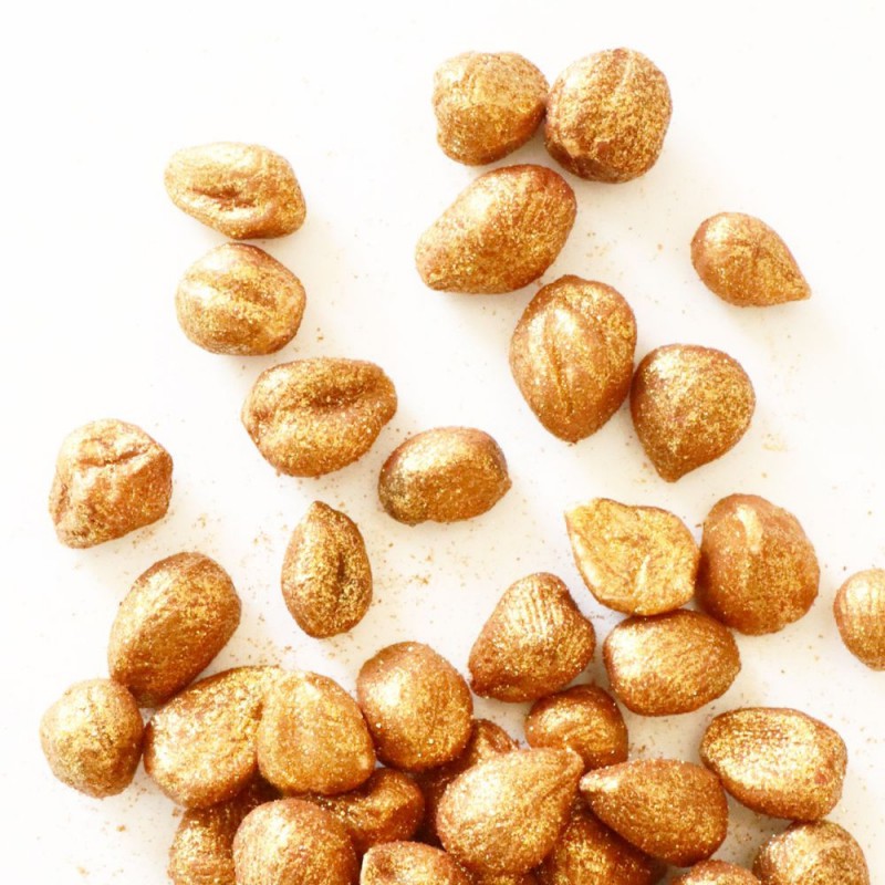 Déco Gâteau Noisettes Entières Comestibles Dorées 50g - Scrapcooking