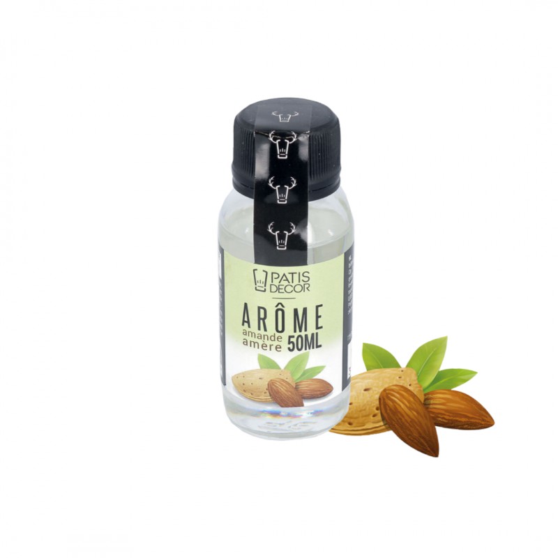 Arôme Alimentaire Amande Amère 50 ml - Patisdécor
