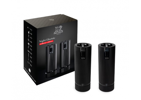 Coffret Night Electric Duo Line Moulins Noir Mat 15cm Zirlion Ed Limitée  - Peugeot