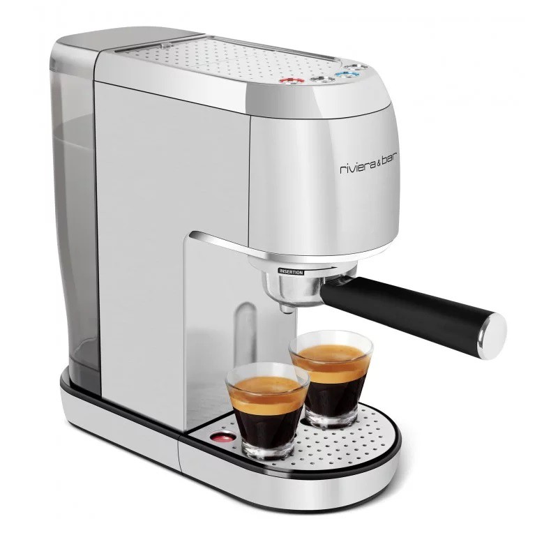 BCE450 Compacte espressomachine RVS - Riviera - Bar