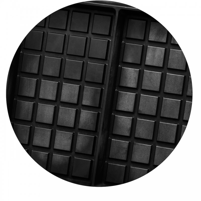 Gevulde Wafel Platen M0028 voor WA 102A & 103 Twins - Frifri