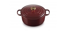Cocotte Fonte Signature Ronde 6,7 L Rouge Rhône (28 cm) 