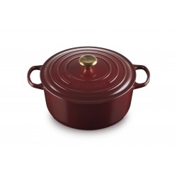 Signature Ronde Gietijzeren Braadpan 6,7 L Rhône Rood (28 cm) - Le Creuset