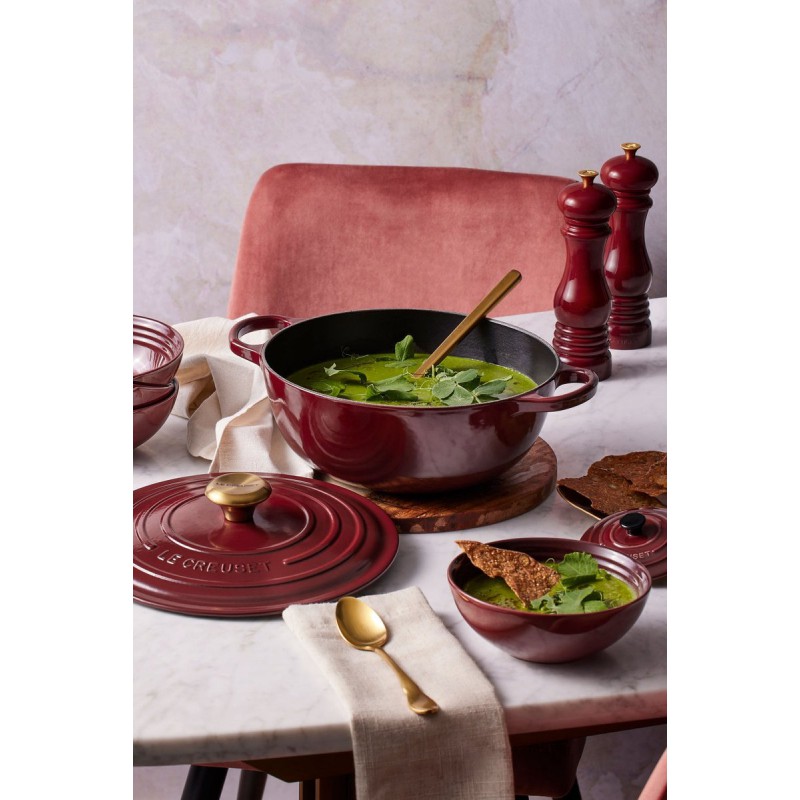 Cocotte Fonte Signature Ronde 6,7 L Rouge Rhône (28 cm)  - Le Creuset
