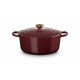 Cocotte Fonte Signature Ronde 6,7 L Rouge Rhône (28 cm)  - Le Creuset