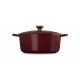 Cocotte Fonte Signature Ronde 6,7 L Rouge Rhône (28 cm)  - Le Creuset