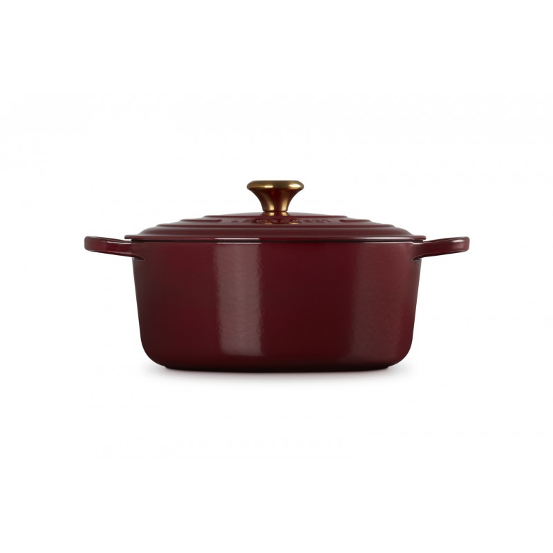 Cocotte Fonte Signature Ronde 6,7 L Rouge Rhône (28 cm)  - Le Creuset