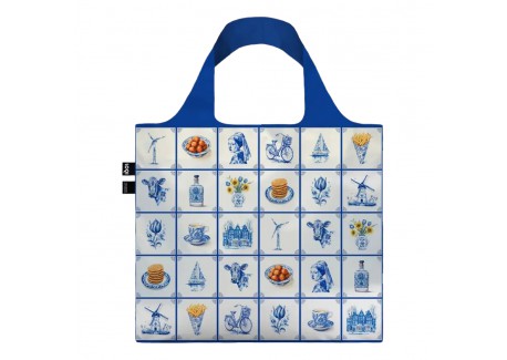 Sac Réutilisable Pliable Delft Heritage  - LOQI