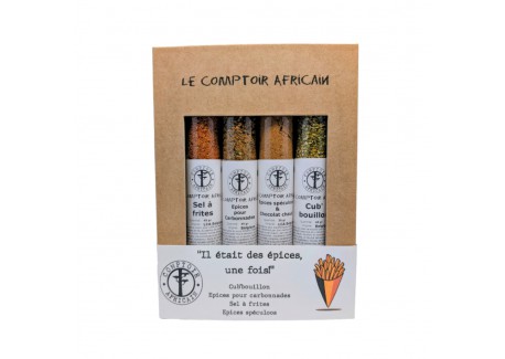 Coffret Kraft Il Etait des Épices, une Fois Spécial Belgique  - Comptoir Africain
