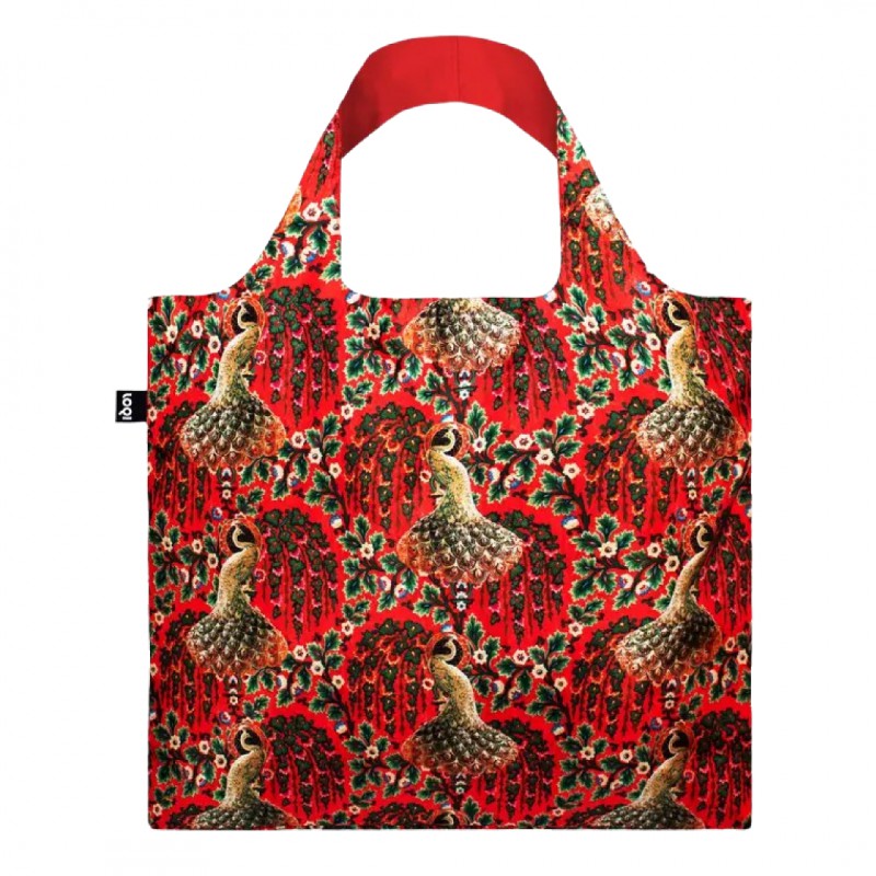 Opvouwbare Herbruikbare Tas Peacock Power - LOQI