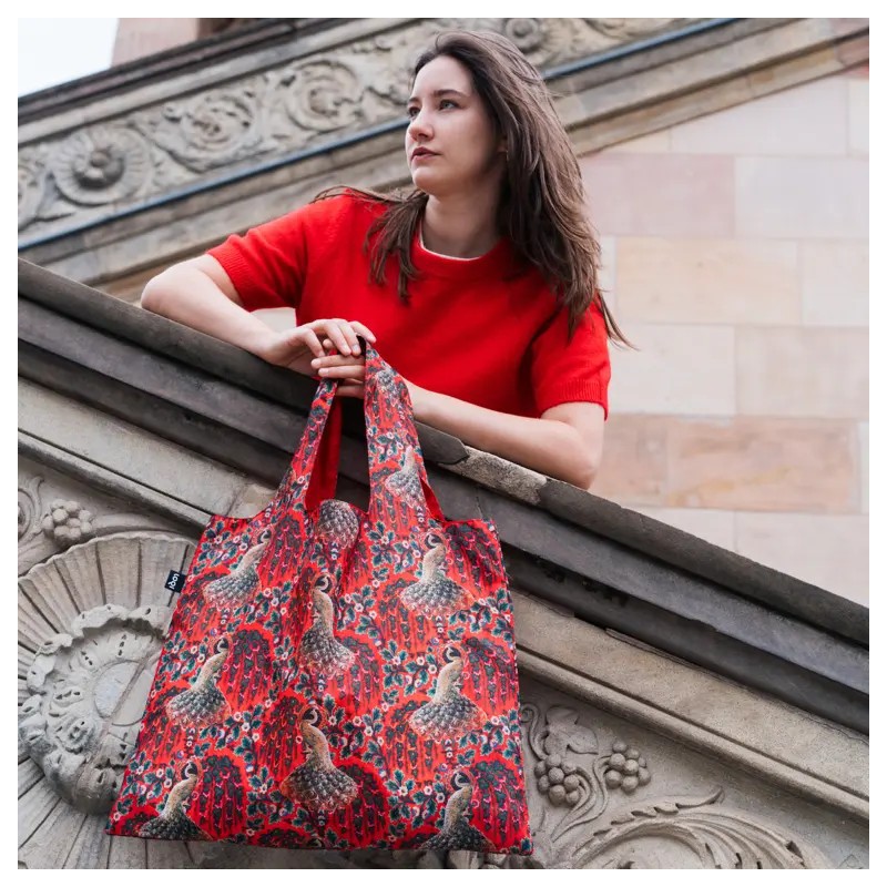 Sac Réutilisable Pliable Peacock Power  - LOQI