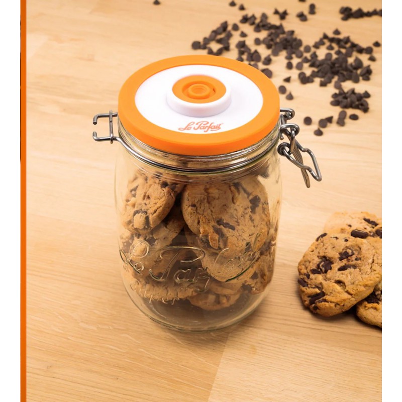 Les Essentiels Vacuümdeksel voor Pot 2-delige - Le Parfait