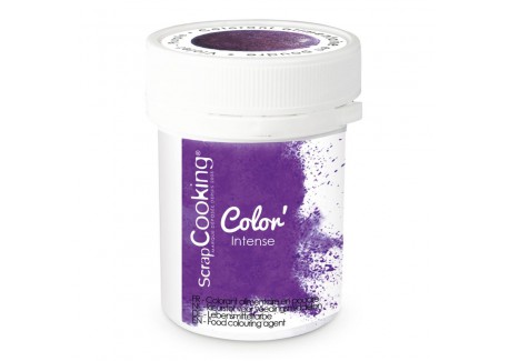 Colorant Alimentaire en Poudre Violet (ou Violet Myrtille) 5 g - Scrapcooking