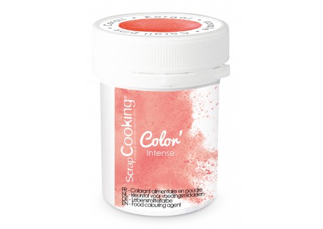 Colorant Alimentaire en Poudre Corail 5 g - Scrapcooking