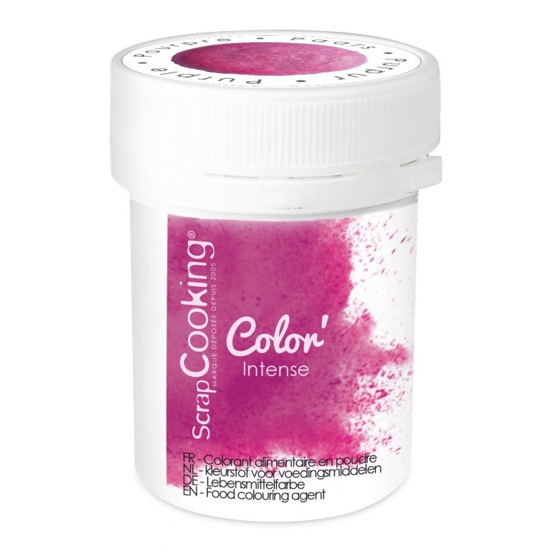 Colorant Alimentaire en Poudre Pourpre 5 g - Scrapcooking