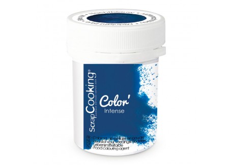 Poedervormige Voedselkleurstof Middernacht Blauw 5 gr - Scrapcooking