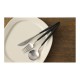 Goa Set Couteaux de Table Inox Brossé Manche Noir 6 pcs  - Cutipol