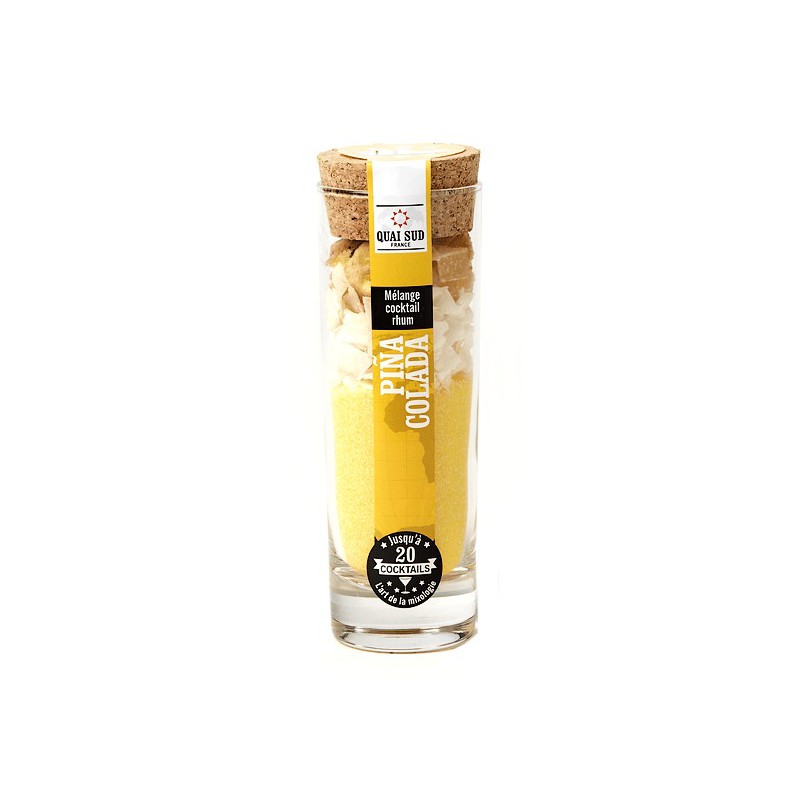 Cocktailmix Pina Colada Ananas Glas 110 g - Quai Sud