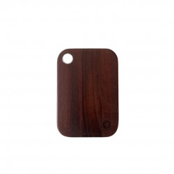 Hélène Snij- en Serveerplank van Thermisch Behandeld Essenhout S 23x16x1,5 cm -N - Les Planches du Chef