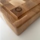 Gordon Snijplank van Staand Essenhout (end grain) 20×20×6 cm - Les Planches du Chef