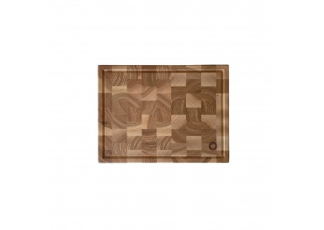 Gordon Snijplank van Staand Essenhout (end grain) 40×30×5 cm - Les Planches du Chef
