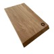Pierre Planche à Découper Trapèze en Chêne 35x27x1,5 cm - Les Planches du Chef