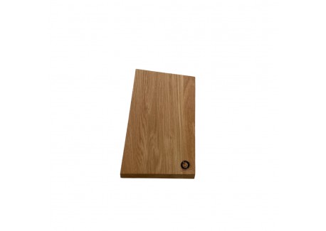 Pierre Snijplank Trapezium Eikenhout 23x15,5x1,5 cm - Les Planches du Chef