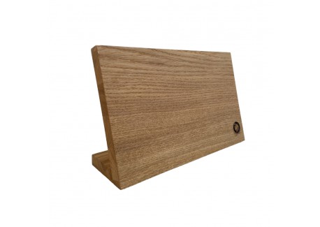 Philippe Bloc Porte Couteaux Magnétique Chêne 32 cm - Les Planches du Chef