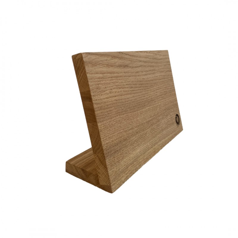 Philippe Bloc Porte Couteaux Magnétique Chêne 32 cm - Les Planches du Chef
