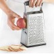 Râpe Fine à Large 4 Faces Inox + Râpe Gingembre - Cuisipro
