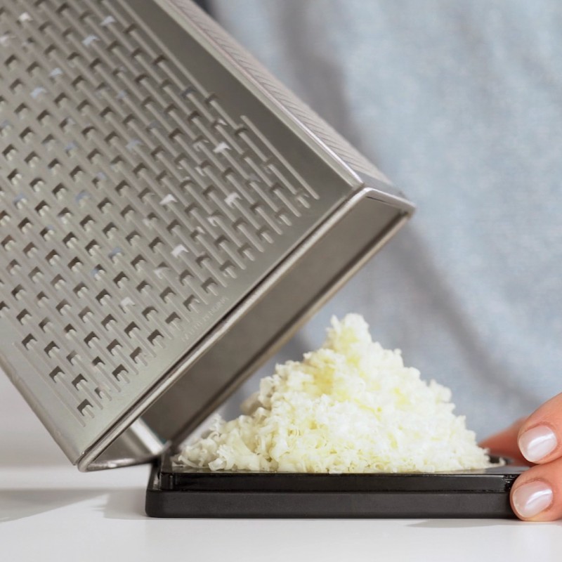 Fijne tot grove rasp 4 zijden roestvrij staal + gemberrasp - Cuisipro