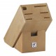 Professional S Bloc à 5 Couteaux 1 Fusil 1 Ciseau Bois de Hêtre 23x11,5x19,5 cm - Zwilling