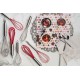 Fouet de Cuisine Silicone Rouge et Inox 25 cm - Cuisipro