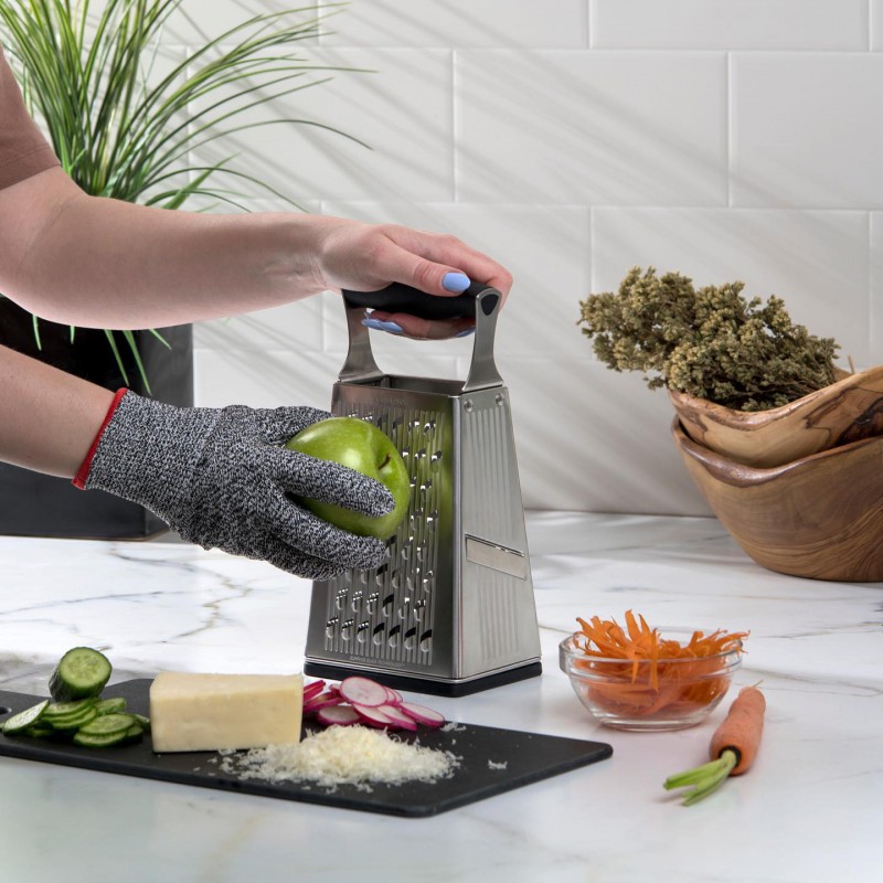 Gant de Protection Anti-coupure de Cuisine Pour Mandoline Gris - Cuisipro