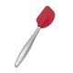 Piccolo Mini Spatule Cuillère Silicone Flexible Rouge et Inox 20 cm - Cuisipro